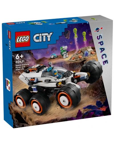 Κατασκευαστής LEGO City - Space explorer rover and alien life (60431) - 1