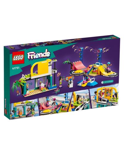 Κατασκευαστής LEGO Friends - Πάρκο για σκέιτ  (41751) - 2