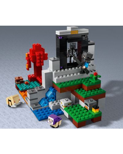 Κατασκευαστής Lego Minecraft - Η κατεστραμμένη πύλη (21172) - 4
