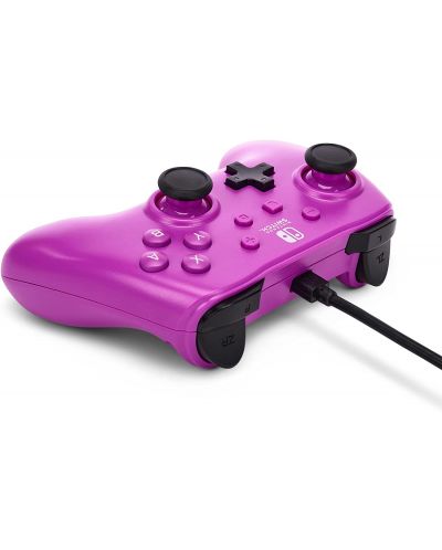 Χειριστήριο  PowerA - Enhanced, ενσύρματο, για Nintendo Switch, Grape Purple - 5