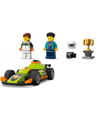 Κατασκευαστής LEGO City - Πράσινο αγωνιστικό αυτοκίνητο(60399) - 4