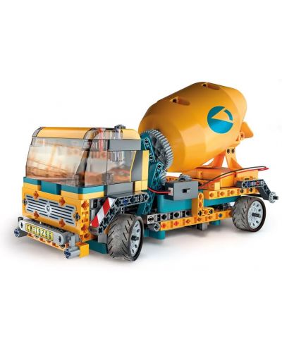 Κατασκευαστής Clementoni Mechanics - Φορτηγό σκυροδέματος, 300 μέρη  - 2