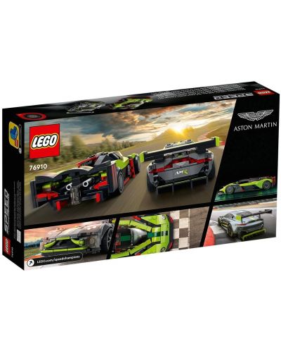 Κατασκευαστής Lego Speed Champions - Aston Martin Valkyrie AMR Pro и Vantage GT3 (76910) - 2