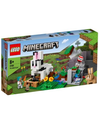 Κατασκευαστής Lego Minecraft - Το Ράντσο των Κουνελιών (21181) - 1