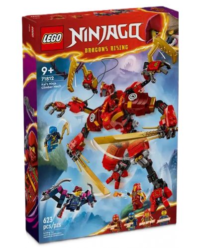 Κατασκευαστής LEGO Ninjago -  Kai's Ninja Climber Mech(71812) - 1