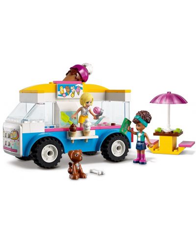 Κατασκευή Lego Friends - Φορτηγό για παγωτό (41715) - 2