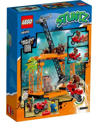 Κατασκευή Lego City - Πρόκληση κασκαντέρ επίθεσης καρχαρία (60342) - 1