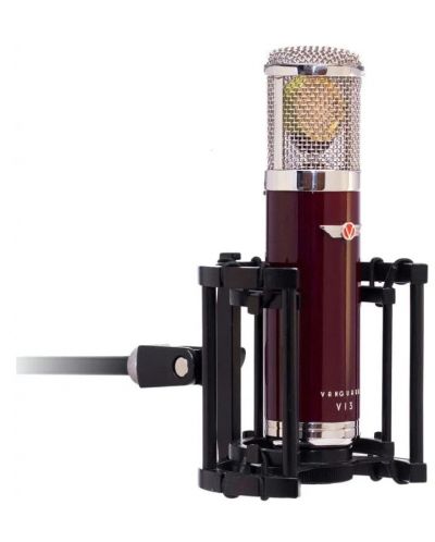 Σετ μικρόφωνο με αξεσουάρ Vanguard - V13, κόκκινο/ασημί - 4