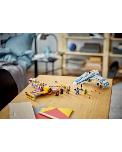 Κατασκευαστής  LEGO Star Wars - New Republic E-Wing  εναντίον Shin Hat Starfighter (75364) - 10