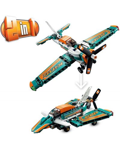 Κατασκευαστής Lego Technic - Αγωνιστικό αεροπλάνο (42117) - 3