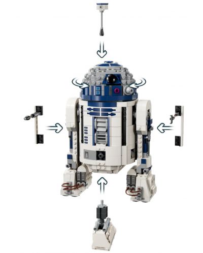 Κατασκευαστής LEGO Star Wars - Droid R2-D2 (75379) - 5