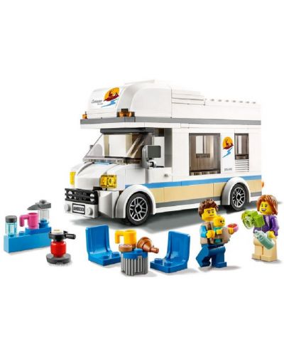Κατασκευαστής Lego City Great Vehicles - Τροχόσπιτο για διακοπές (60283)  - 5