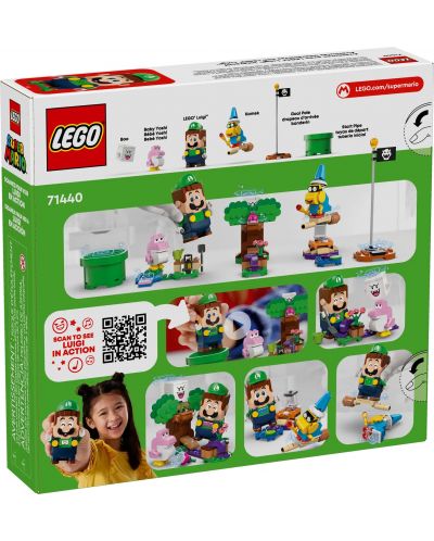 Κατασκευαστής LEGO Super Mario - Adventures with Interactive LEGO Luigi (71440) - 2