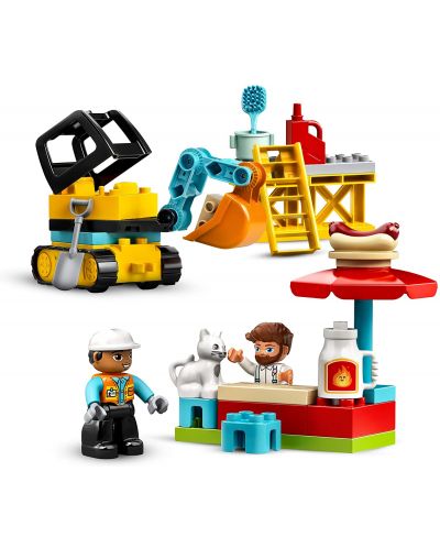 Κατασκευαστής Lego Duplo Town - Γερανός κατασκευής (10933) - 5
