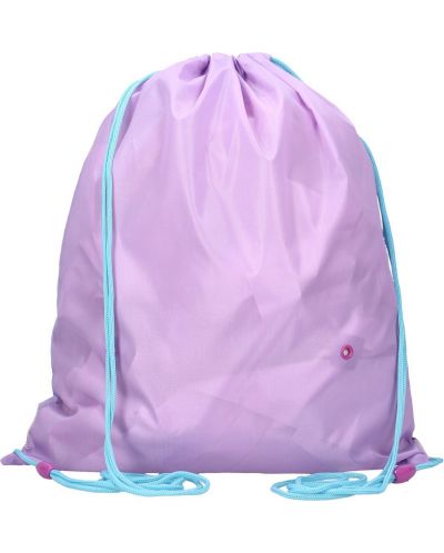 Σετ νηπιαγωγείου Vadobag Frozen II -  Σακίδιο πλάτης και αθλητική τσάντα, Elsa, μπλε και μωβ - 5