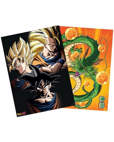 Σετ μίνι αφίσες GB eye Animation: Dragon Ball Z - Goku & Shenron - 1