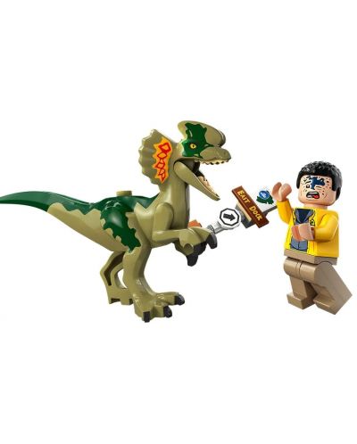 Κατασκευαστής LEGO Jurassic World - Ενέδρα Διλοφώσαυρου (76958) - 6