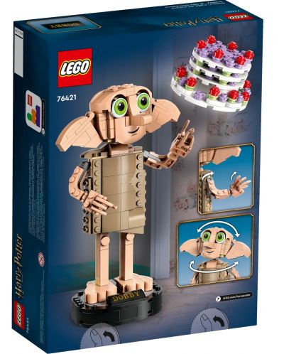 Κατασκευαστής  LEGO Harry Potter - Dobby the House Spirit (76421) - 2