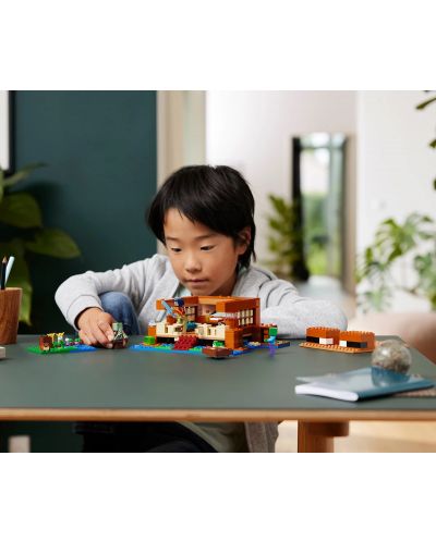 Κατασκευαστής LEGO Minecraft - Το σπίτι του βατράχου (21256) - 9