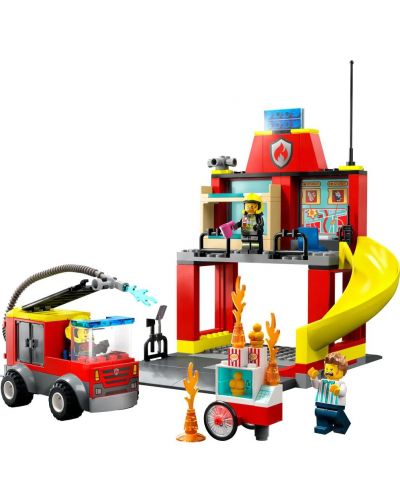 Κατασκευαστής LEGO City -Πυροσβεστική και φορτηγό  (60375) - 7