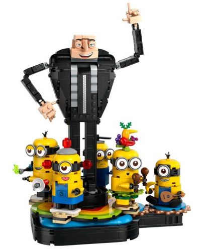 Κατασκευαστής LEGO Minions -Gru and Minions (75582) - 3