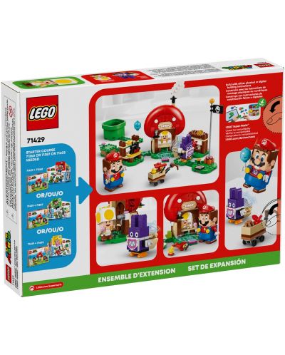 Κατασκευαστής προσθήκης LEGO Super Mario - Το μαγαζί του Τοντ  (71429) - 6