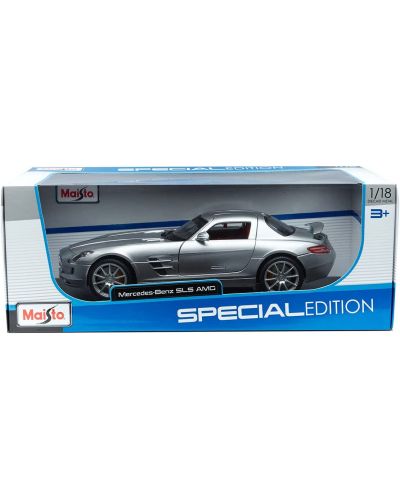 Αυτοκίνητο Maisto Special Edition - Mercedes-Benz SLS AMG, 1:18 - 3