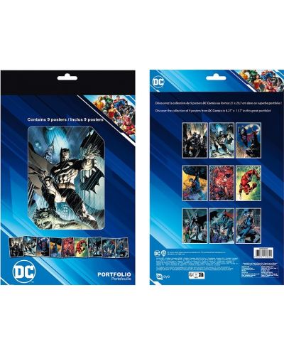 Σετ μίνι Αφίσες ABYstyle DC Comics: Justice League - 1