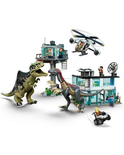 Κατασκευή Lego Jurassic World - Επίθεση του Γιγαντόσαυρου και του Θεριζινόσαυρου (76949) - 2