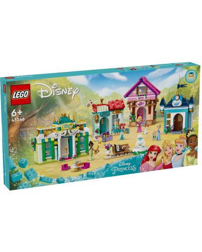 Κατασκευαστής LEGO Disney - Η περιπέτεια της πριγκίπισσας στην αγορά(43246) - 1