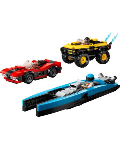 Κατασκευαστής LEGO City -  Combo Race Pack (60395) - 4