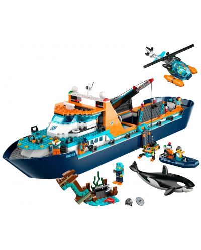 Κατασκευαστής LEGO City -Αρκτικό ερευνητικό σκάφος (60368) - 2