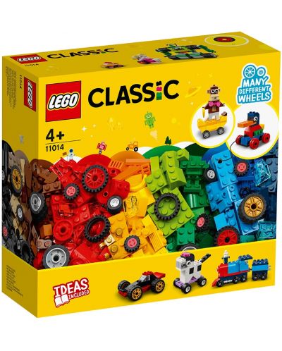 Κατασκευαστής Lego Classic - Τούβλα και τροχοί (11014) - 1