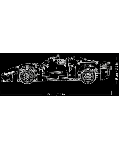 Κατασκευαστής LEGO  Technic - 2022 Ford GT (42154) - 6