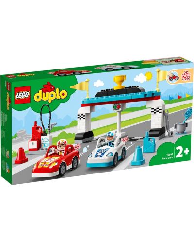 Κατασκευαστής Lego Duplo Town - Αγωνιστικά αυτοκίνητα (10947) - 1