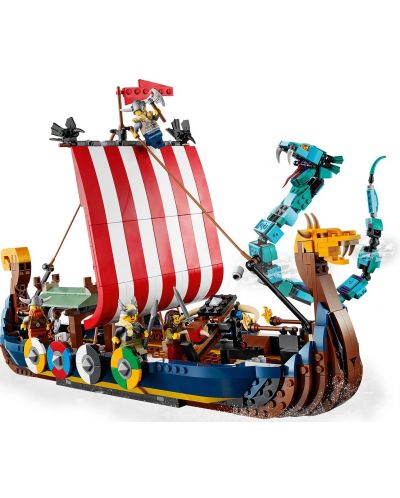 Κατασκευαστής  LEGO Creator 3 σε 1-Το πλοίο των Βίκινγκ και το φίδι Midgard - 4
