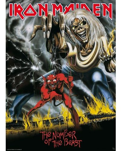 Σετ μίνι Αφίσες GB eye Music: Iron Maiden - Killers & The Number of The Beast  - 3