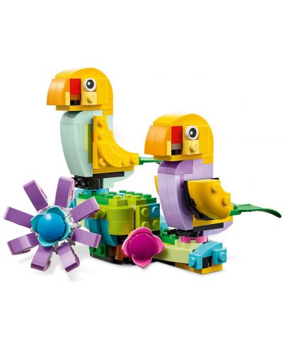 Κατασκευαστής LEGO Creator 3 σε 1- Λουλούδια σε ποτιστήρι (31149) - 4