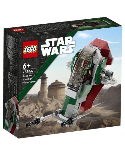 Κατασκευαστής LEGO Star Wars -Το πλοίο του Μπόμπα Φετ, Microfighter (75344)	 - 1