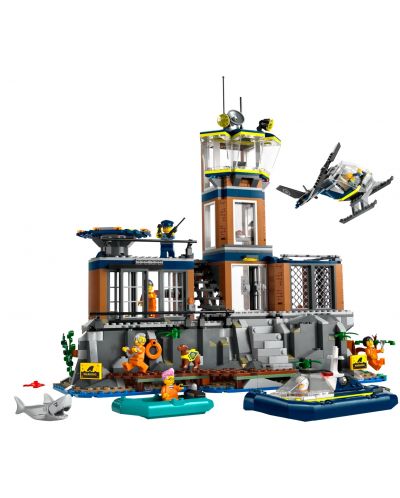 Κατασκευαστής LEGO City - Νησί αστυνομικών φυλακών (60419) - 2