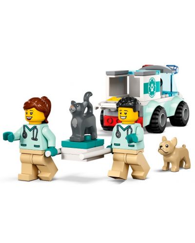 Κατασκευαστής LEGO City -Διάσωση με κτηνιατρικό λεωφορείο (60382) - 3