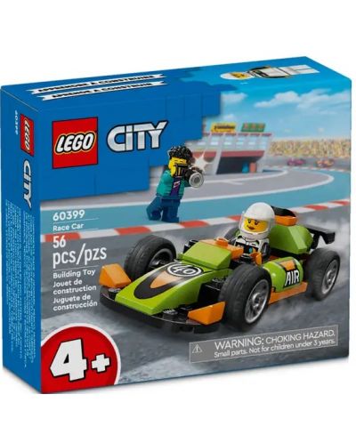 Κατασκευαστής LEGO City - Πράσινο αγωνιστικό αυτοκίνητο(60399) - 1