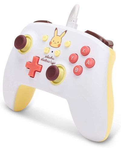 Controller PowerA -Enhanced, ενσύρματο, για Nintendo Switch, Pikachu Electric Type - 4