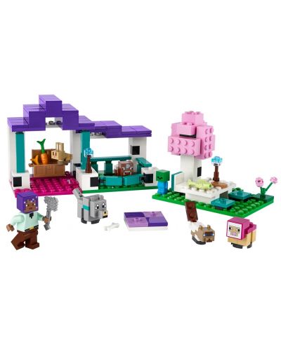 Κατασκευαστής LEGO Minecraft - Καταφύγιο ζώων(21253) - 3