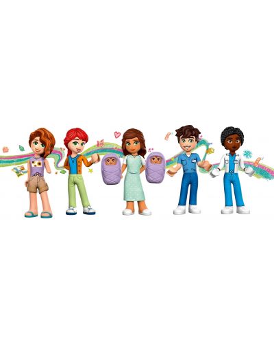 Κατασκευαστής LEGO Friends - Νοσοκομείο Heartlake City (42621) - 8