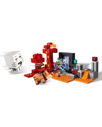 Κατασκευαστής  LEGO Minecraft - Ενέδρα από την πύλη προς την Κόλαση (21255) - 2