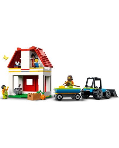 Κατασκευή Lego City - Αχυρώνας και ζώα φάρμας (60346) - 4