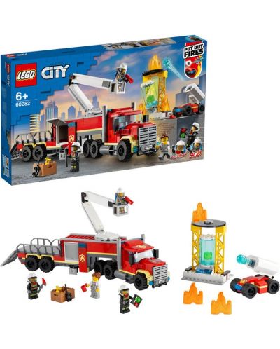 Κατασκευαστής Lego City - Κέντρο Διοίκησης Πυροσβεστικής (60282) - 2
