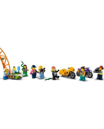 Κατασκευή Lego City - Αρένα ακροβατικών με δύο βρόχους (60339) - 5