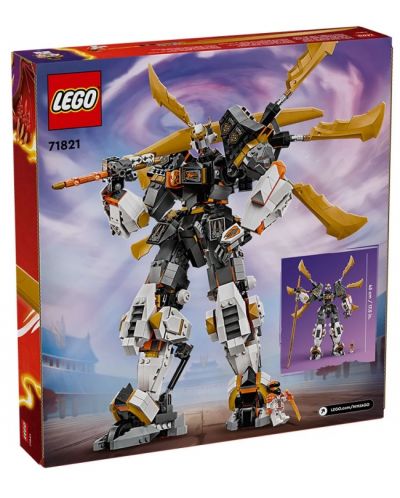 Κατασκευαστής LEGO Ninjago - Cole's Dragon Robot Titan  (71821) - 5